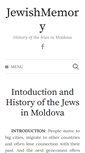 Mobile Screenshot of jewishmemory.md