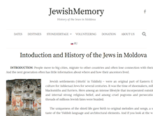 Tablet Screenshot of jewishmemory.md